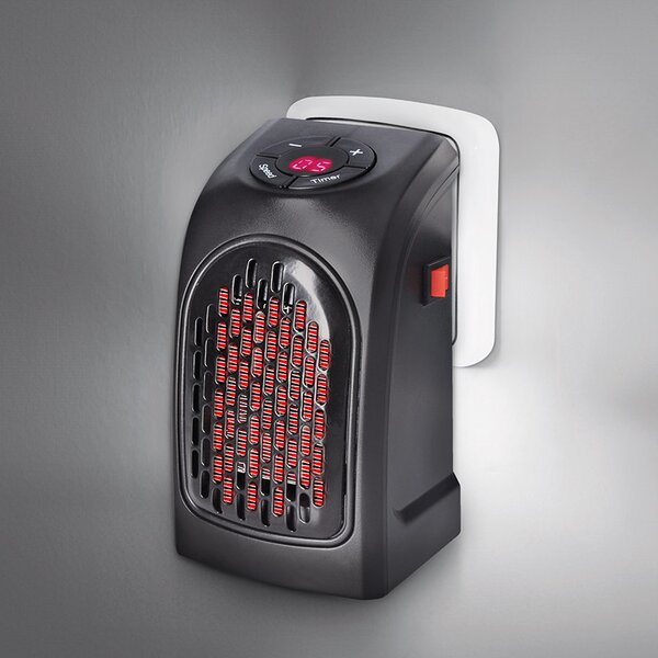 SOLIGHT Teplovzdušný mini ventilátor 350W/230V, do zásuvky