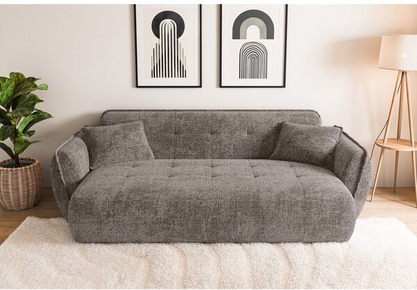 Taupe ženilková pohovka 250 cm Nelia Big – Ropez