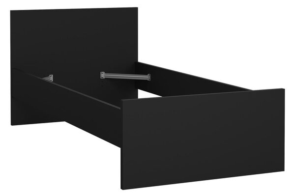 Čierna jednolôžková posteľ 90x190 cm Naia – Tvilum