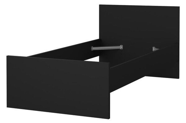 Čierna jednolôžková posteľ 90x190 cm Naia – Tvilum