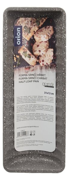 Kovová forma na pečenie srnčieho chrbta 12x31 cm Grande – Orion