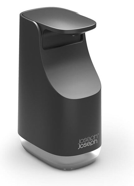 Čierny plastový dávkovač mydla 350 ml Slim – Joseph Joseph