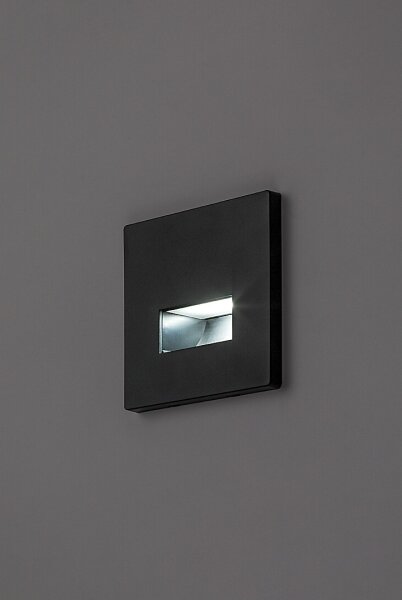 Rabalux 77195 - LED schodiskové svietidlo LUNCA LED/1W/230V 3000/4500/6500K čierne