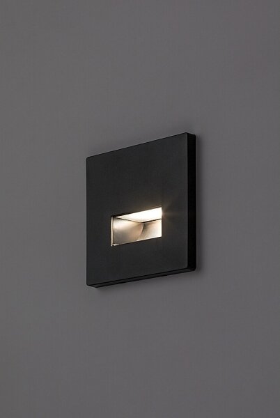 Rabalux 77195 - LED schodiskové svietidlo LUNCA LED/1W/230V 3000/4500/6500K čierne