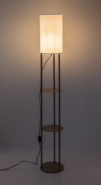 Rabalux 74107 - Stojacia lampa BRONN 1xE27/40W/230V béžová