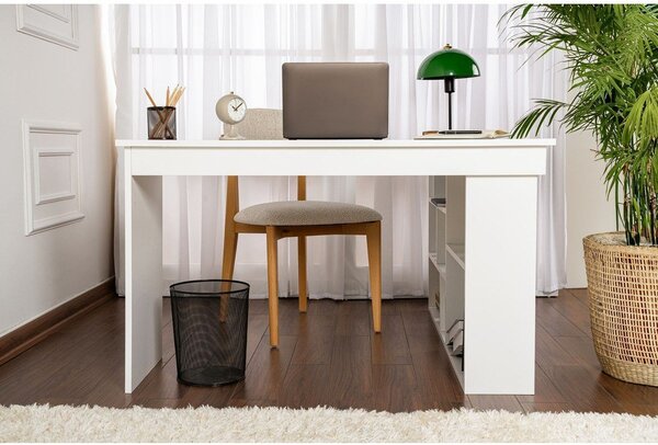 Matný pracovný stôl 120x130 cm Vesper – Kalune Design