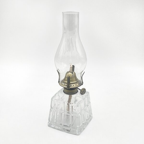 Brilagi - Petrolejová lampa MERLIN číra/zlatá/patina