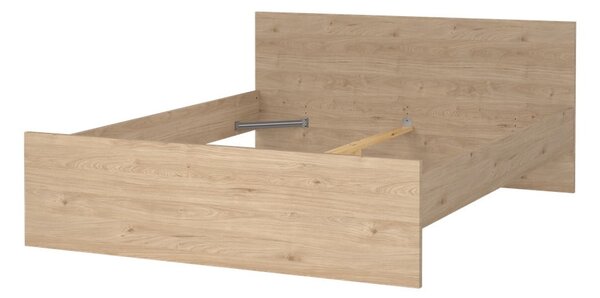 Dvojlôžková posteľ v dekore duba v prírodnej farbe 160x200 cm Naia – Tvilum