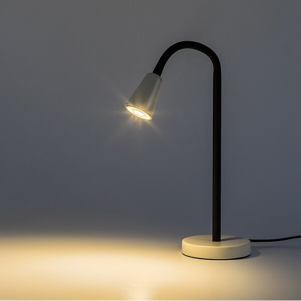Rabalux 74093 - Stolná lampa ALDO 1xGU10/7W/230V krémová