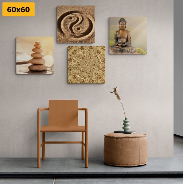 Set obrazov v štýle Feng Shui