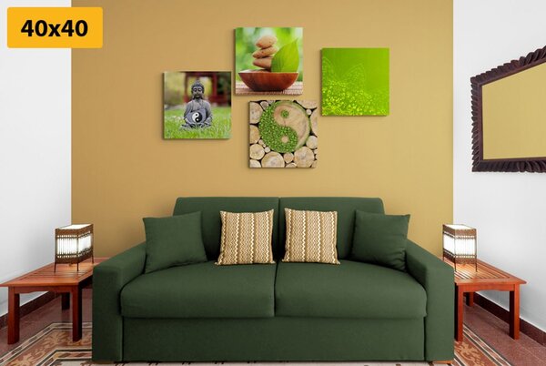 Set obrazov príjemná harmónia Feng Shui