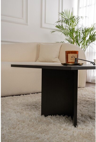 Čierny matný konferenčný stolík 60x119 cm Sabin – Kalune Design