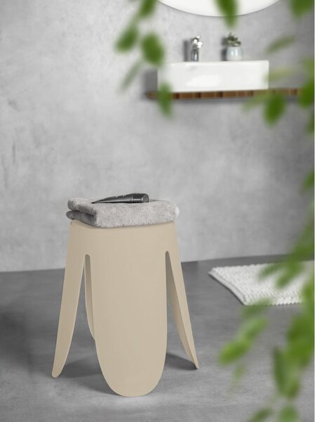 Béžová plastová stohovateľná stolička Comiso – Wenko