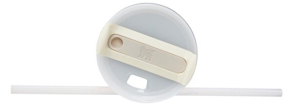 Krémovobiela termoska so slamkou z nehrdzavejúcej ocele 1,18 l Quencher H2.0 FlowState Tumbler Cream – Stanley