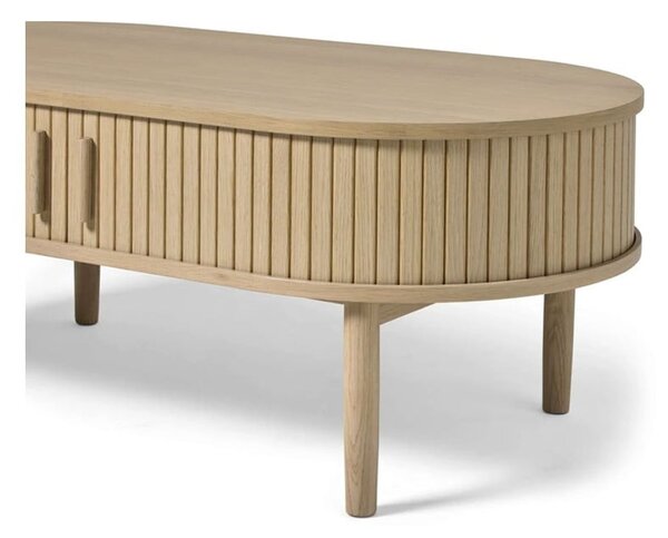 Konferenčný stolík v dekore duba v prírodnej farbe 60x120 cm Meta – Unique Furniture