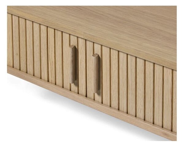 Konferenčný stolík v dekore duba v prírodnej farbe 60x120 cm Meta – Unique Furniture