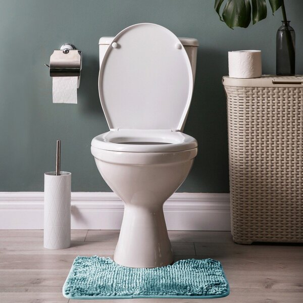 Súprava 2 modrých kúpeľňových predložiek AmeliaHome Bati