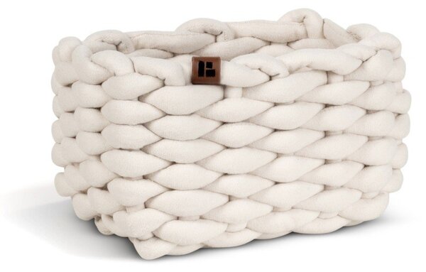 Látkový košík 20x15x11 cm Peach Skin S – Bigso