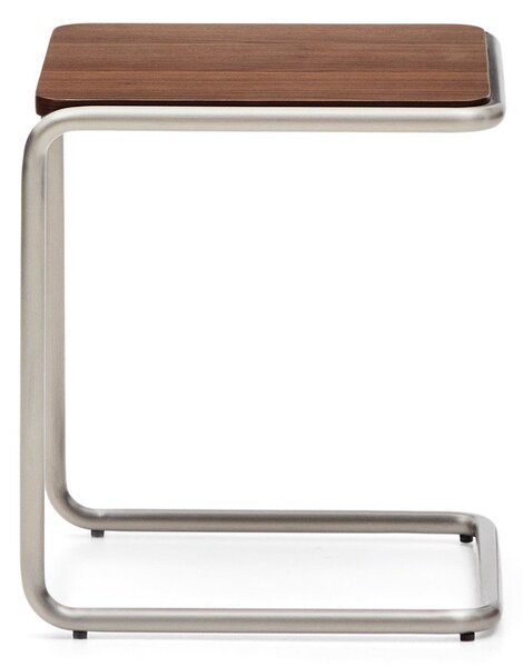 Odkladací stolík v dekore orecha 42x42 cm Tarsel – Kave Home