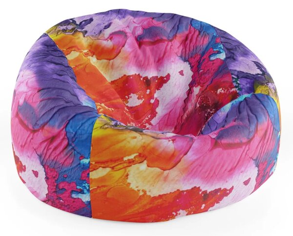 Sablio Sedací vak Cocoon Farby - 75 x 45 x 35 cm