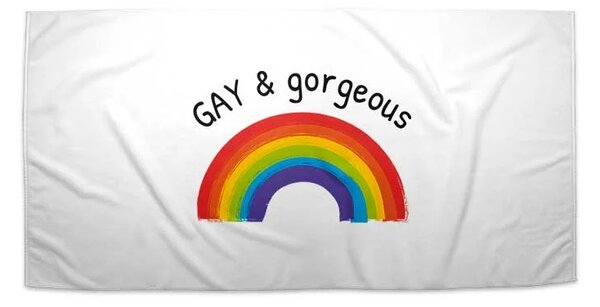 Sablio Uterák GAY & gorgeous - 30x50 cm