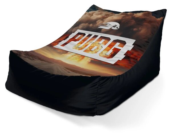 Sablio Sedací vak Lounge PUBG Explózia 2 - 80 x 95 x 50 cm