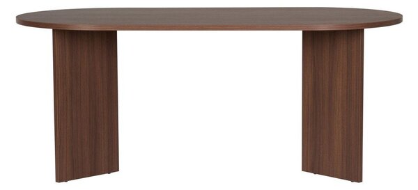 Jedálenský stôl v dekore orecha 89,5x180 cm Sablin – Kalune Design