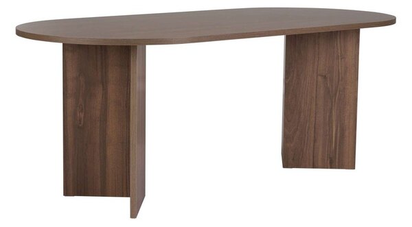 Jedálenský stôl v dekore orecha 90x200 cm Sabella – Kalune Design