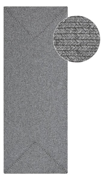 Sivý vonkajší koberec behúň 200x80 cm - NORTHRUGS