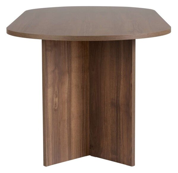 Jedálenský stôl v dekore orecha 90x200 cm Sabella – Kalune Design