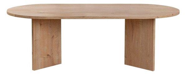 Konferenčný stolík v dekore duba v prírodnej farbe 60x119 cm Sable – Kalune Design