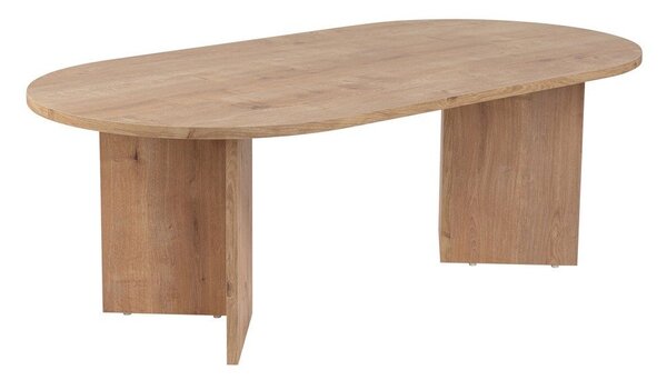 Konferenčný stolík v dekore duba v prírodnej farbe 60x119 cm Sable – Kalune Design