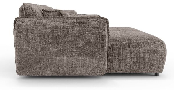 Taupe ženilková pohovka s leňoškou 252 cm Nelia Big – Ropez