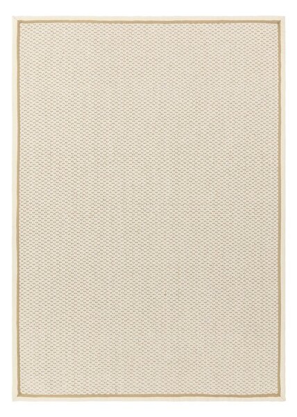 Krémový obojstranný/ručne tkaný behúň s prímesou vlny 67x240 cm Korra Double Loop – Asiatic Carpets