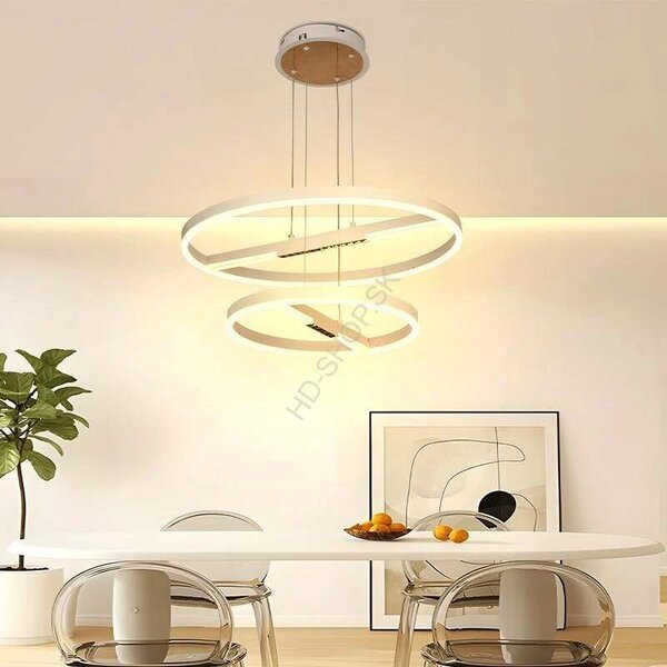 LED závesné svietidlo + diaľkový ovládač 100W (J7309/W)