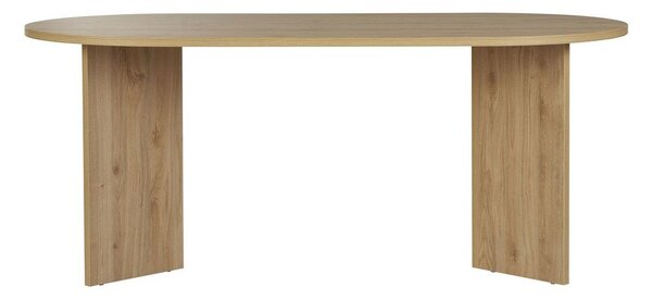Jedálenský stôl v dekore duba 89,5x180 cm Sablin – Kalune Design