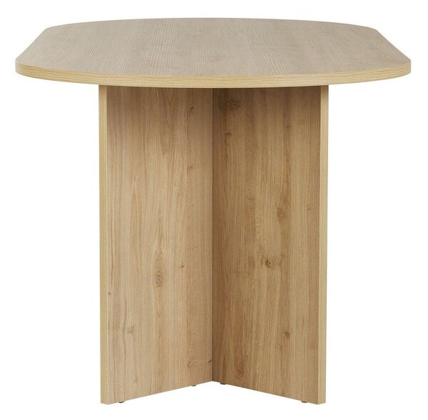 Jedálenský stôl v dekore duba 89,5x180 cm Sablin – Kalune Design