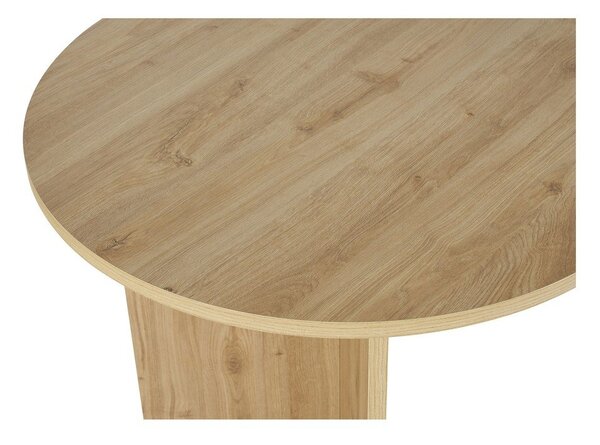 Jedálenský stôl v dekore duba 89,5x180 cm Sablin – Kalune Design