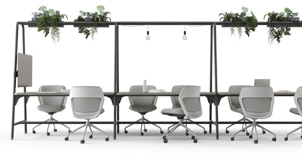 NARBUTAS - Rokovací stôl ROUND MULTIPURPOSE 160x100x74 cm