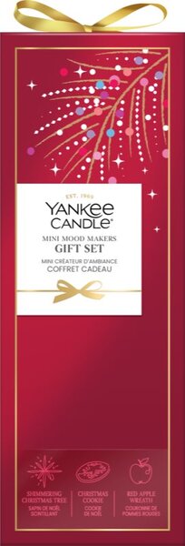Yankee Candle Christmas Collection 2026 Mini Mood Makers vianočná darčeková sada 3x37 g
