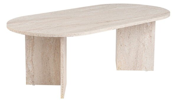 Béžový pololesklý konferenčný stolík 60x119 cm Sable – Kalune Design