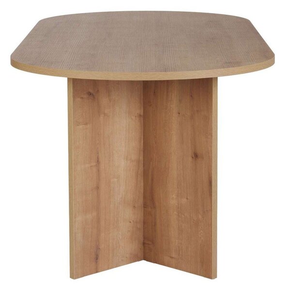 Jedálenský stôl v dekore duba 90x200 cm Sabella – Kalune Design