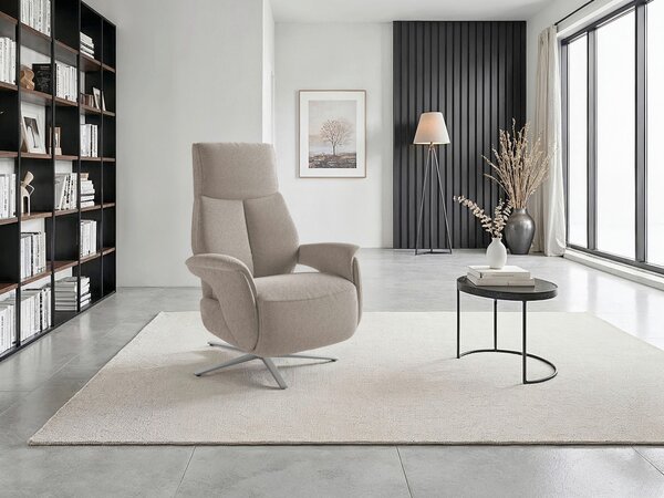 RELAXAČNÉ KRESLO, textil, taupe Sit & More - Online Only obývacie izby, Online Only