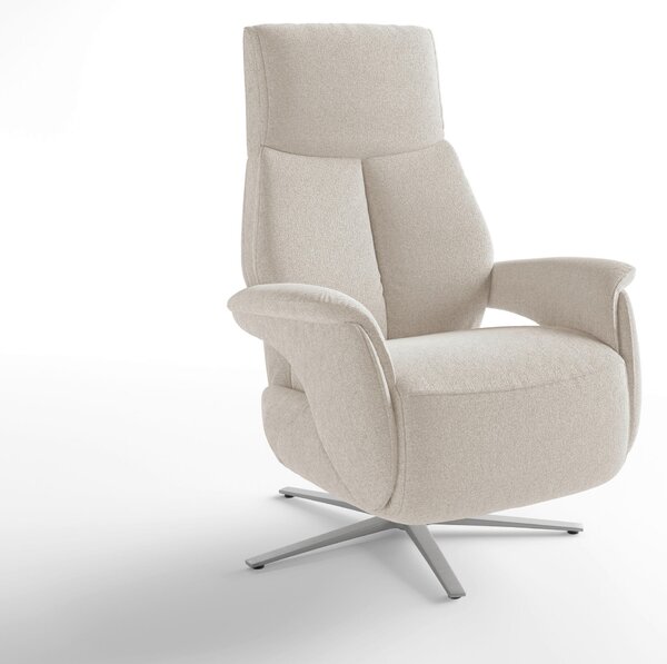 RELAXAČNÉ KRESLO, textil, krémová Sit & More - Online Only obývacie izby, Online Only