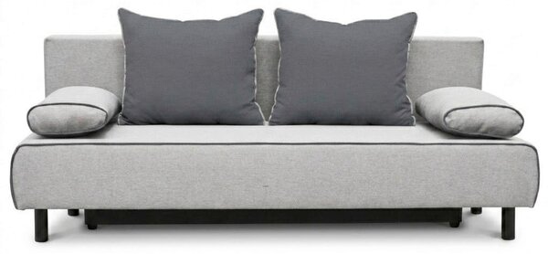ROZKLADACIA POHOVKA, textil, sivá, tmavosivá P & B - Sedačky, Online Only