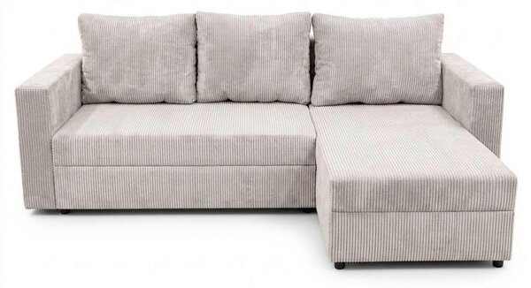 ROHOVÁ SEDAČKA, textil, béžová P & B - Sedačky, Online Only