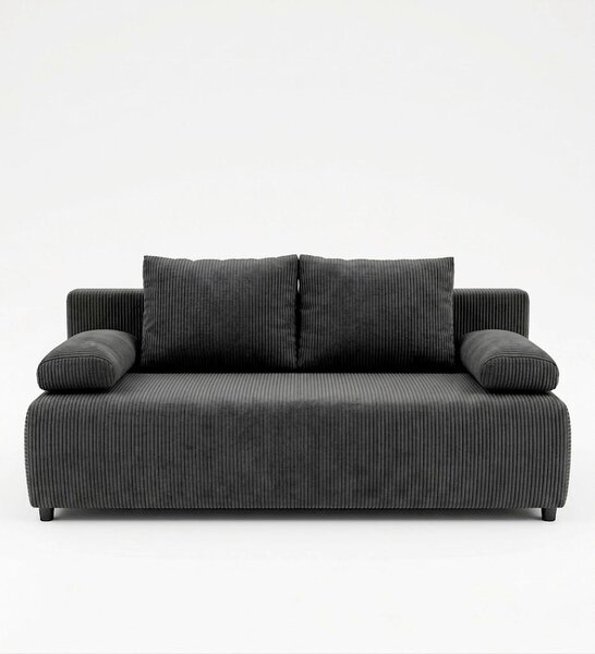 ROZKLADACIA POHOVKA, textil, tmavosivá P & B - Sedačky, Online Only