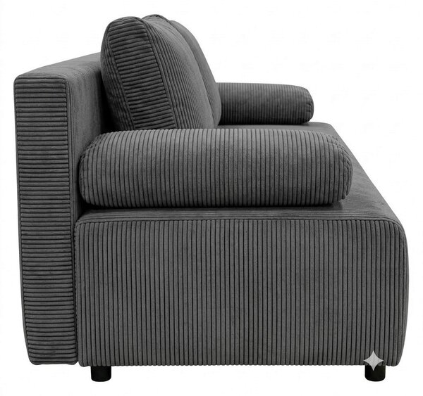ROZKLADACIA POHOVKA, textil, tmavosivá P & B - Sedačky, Online Only