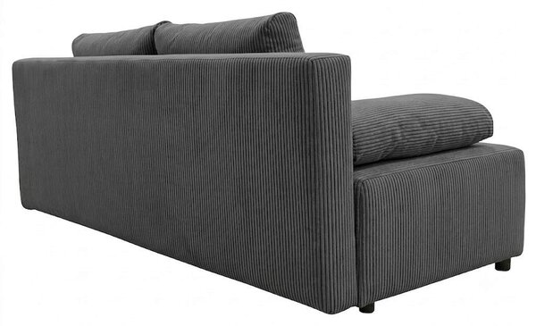 ROZKLADACIA POHOVKA, textil, tmavosivá P & B - Sedačky, Online Only