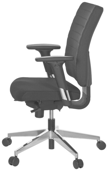 OTOČNÁ STOLIČKA, plochá tkanina, čierna MID.YOU - Online Only kancelárie, Online Only